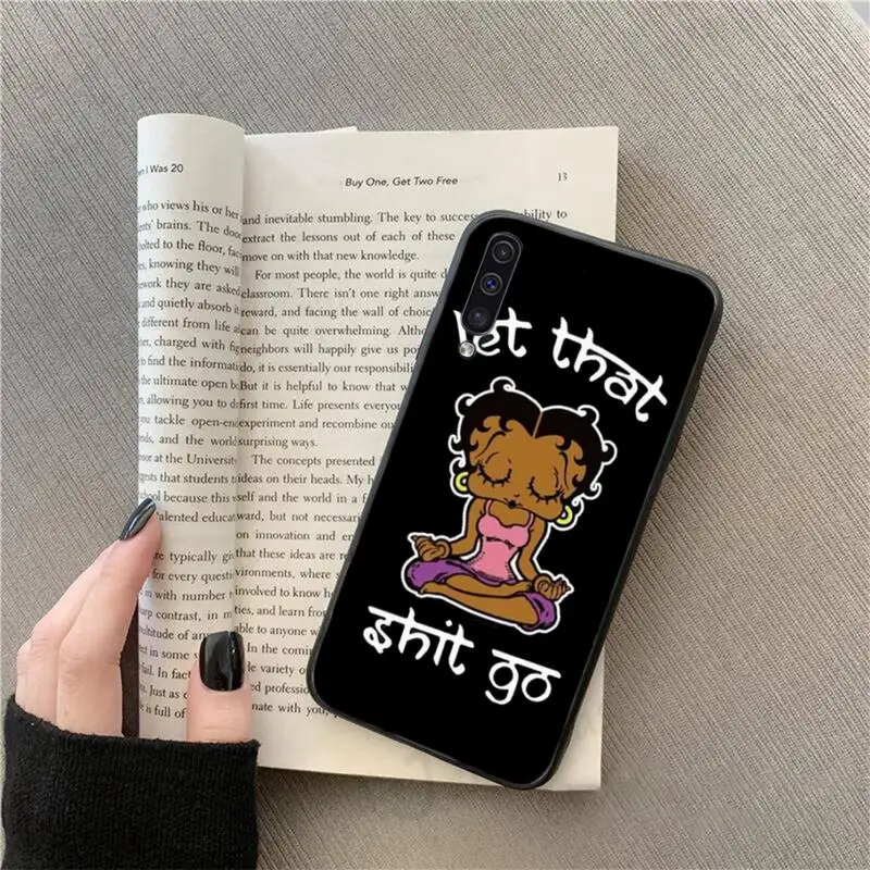 

Cartoon betty boop cute Phone Case For Samsung galaxy S 9 10 20 A 10 21 30 31 40 50 51 71 s note 20 j 4 2018 plus