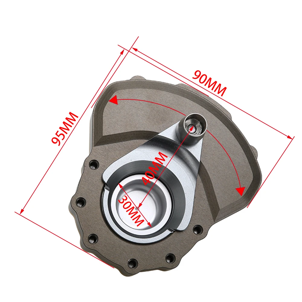 Универсальный Регулируемый стабилизатор рулевого демпфера с ЧПУ для мотоцикла