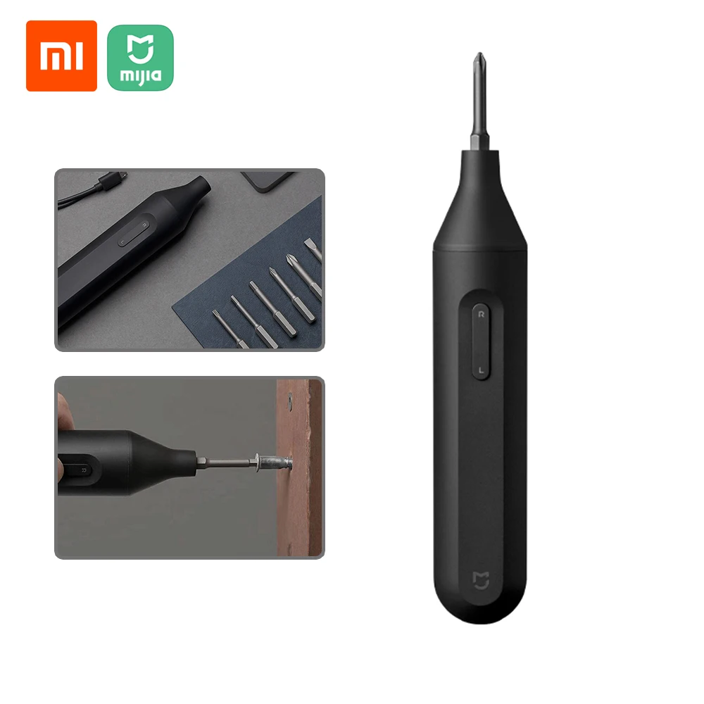 

Набор отверток Xiaomi Mijia Steel Bits, 1500 мАч, 6 шт.