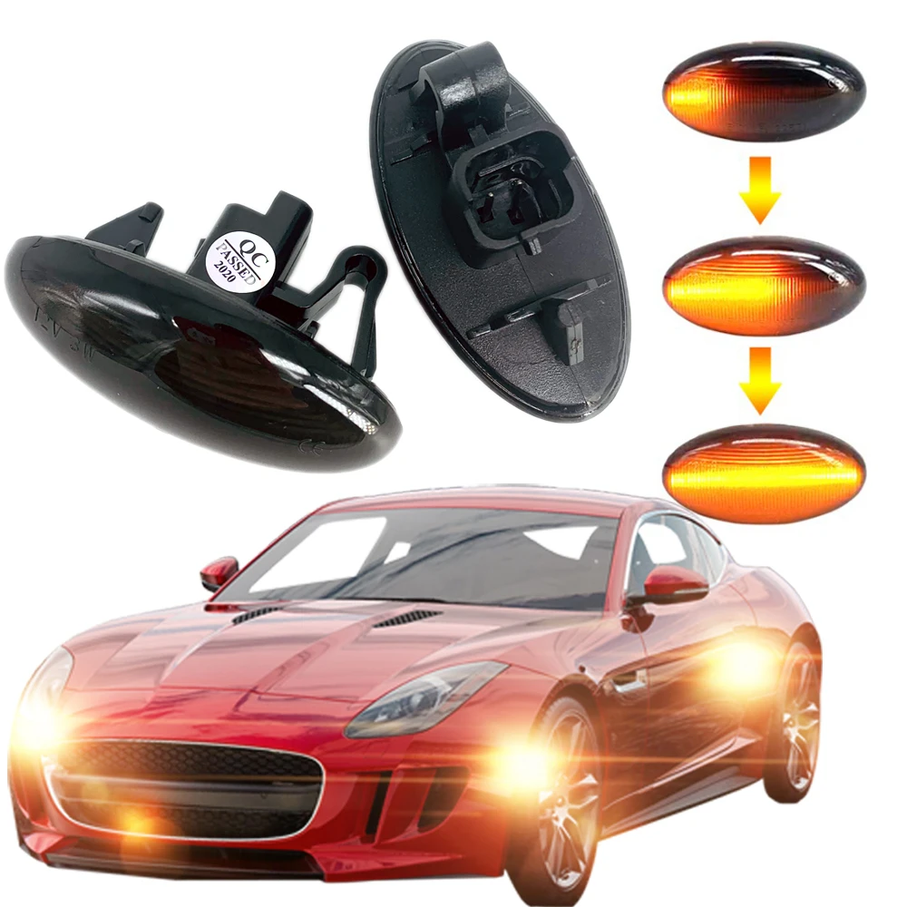 Светодиодный динамический боковой маркер поворотный сигнал последовательный