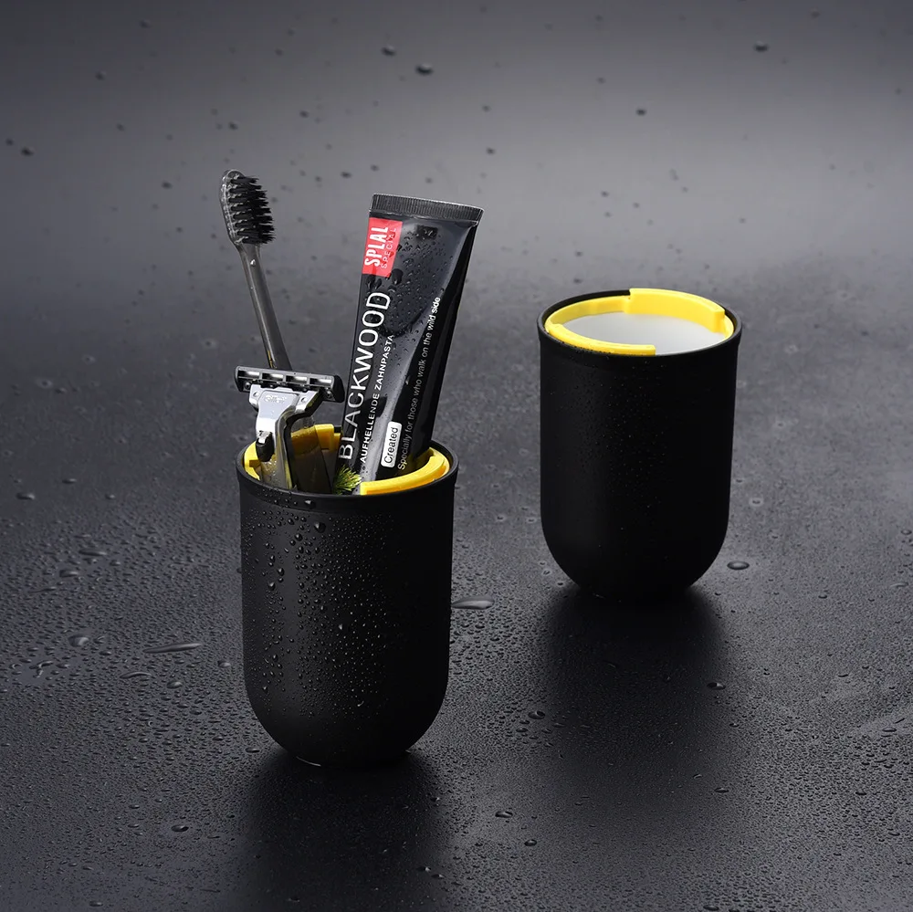 Капсульная дорожная чашка для мытья 4 в 1 креативная коробка хранения зубных