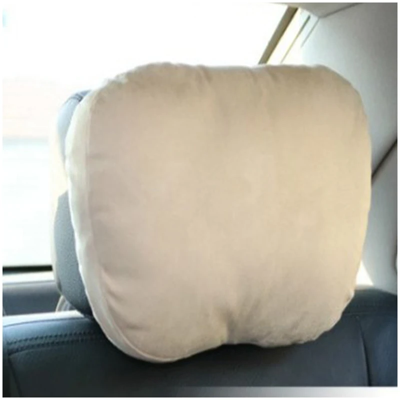 Универсальная автомобильная подушка для шеи плюшевый подголовник облегчения