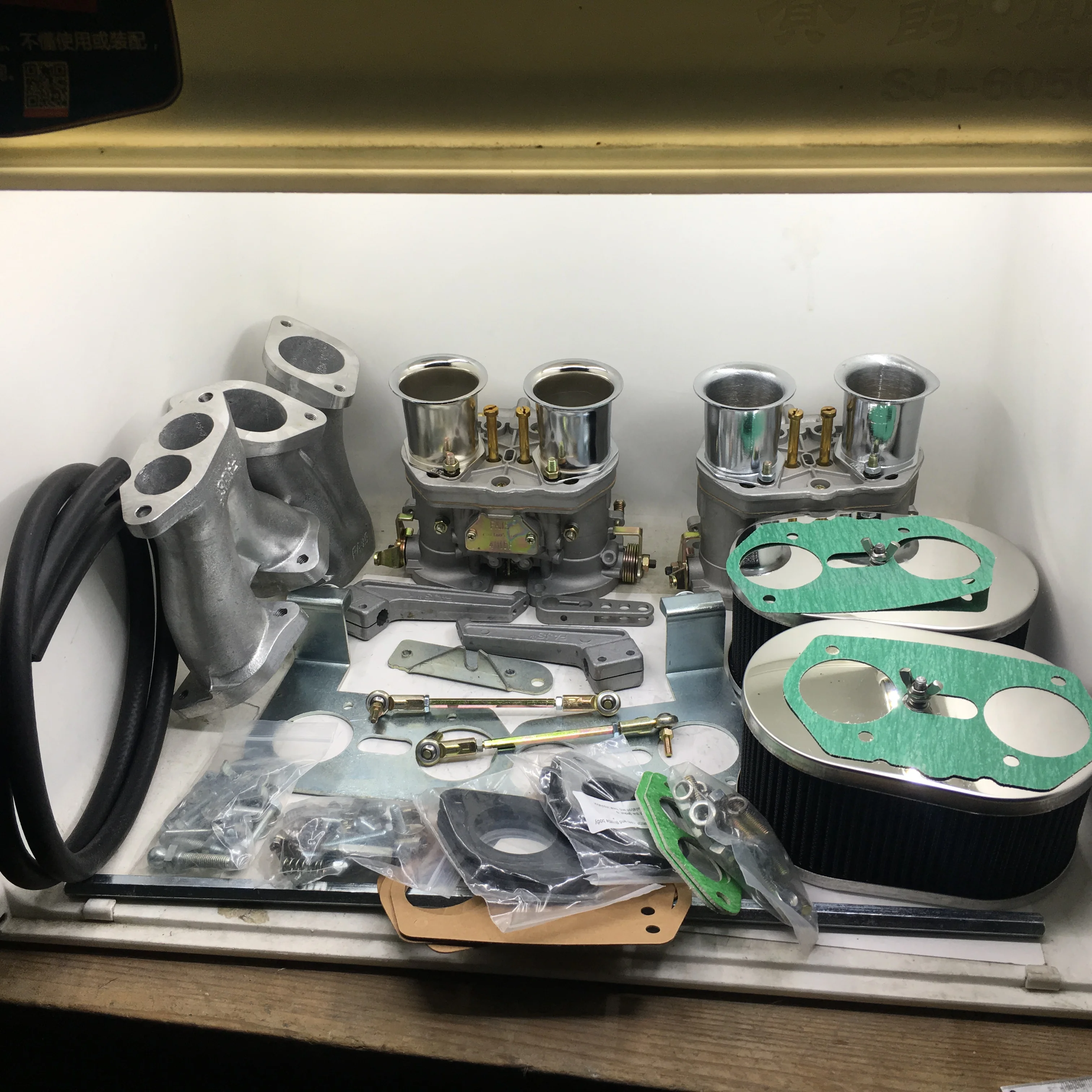 Комплект SherryBerg carb для VW Kombi Тип 2 и 4 оригинальный fajs Twin 40idf Замена WEBER EMPI DELLORTO IDF