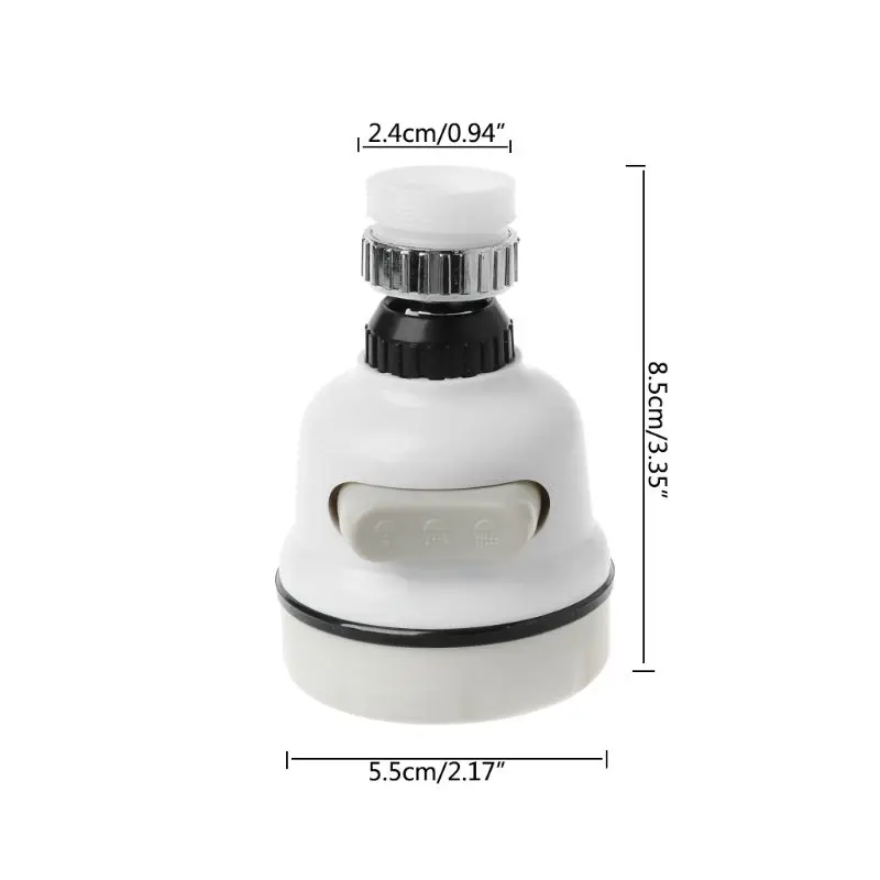

22mm/24mm 3 Modes Faucet Aerator Water Swivel Sprayer Filter 360 Rotation Water-Saving Diffuser Bubble Nozzle For Kitchen