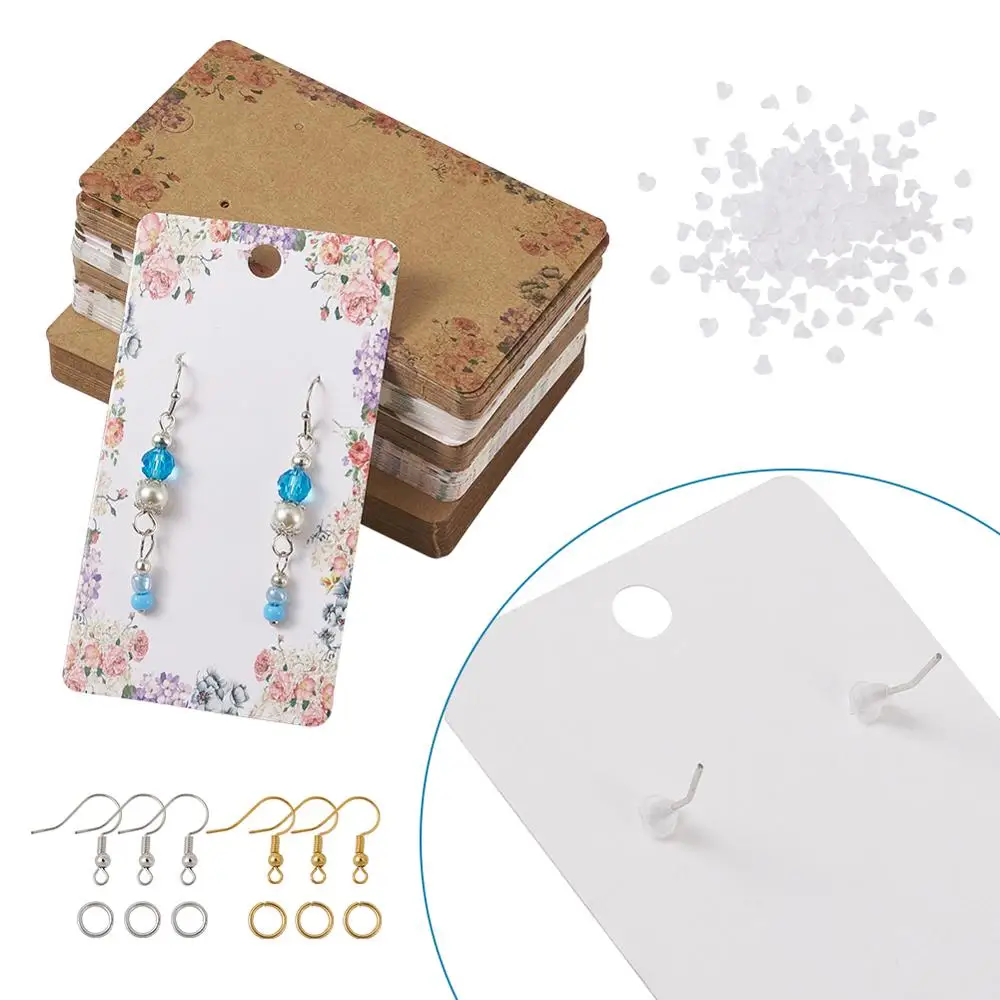 Серьги-подвески сделай сам фурнитура для изготовления крючок сережек и гайки