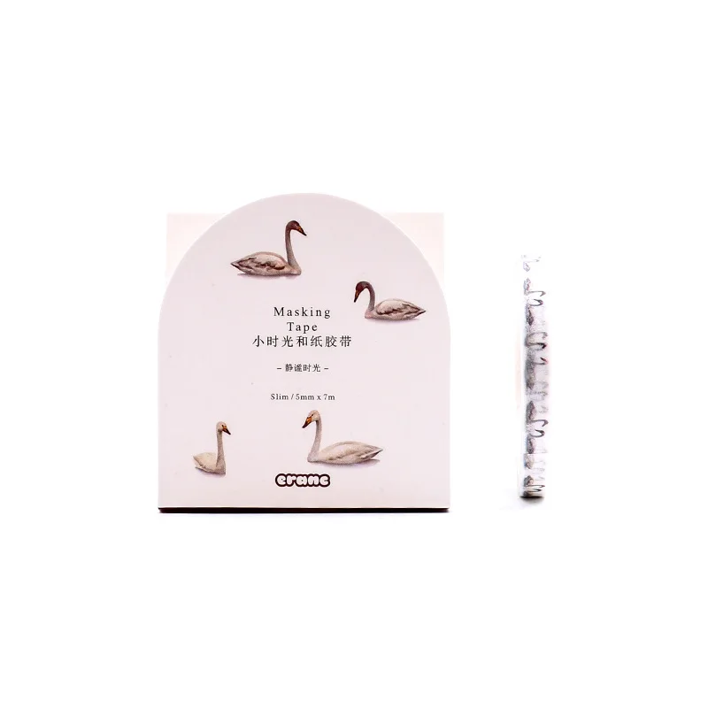 4 шт./лот 7 м DIY милые декоративные скотч клейкая лента для маскировки цветов