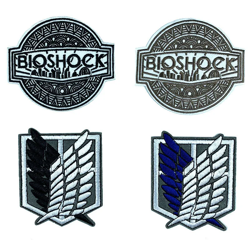 Fashion Shooting Games Morale Logo Badge Ultimate Rapture Edition Embroidered Diy Iron Clothes Patch for Game Fan | Дом и сад