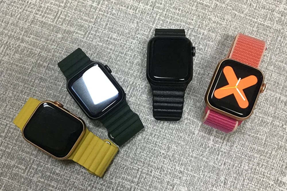 IWO 12 40 мм смарт часы серии 5 1:1 Смарт часы 30+ watchfaces с Siri ЭКГ протектор чехол PK iwo 9 8 10