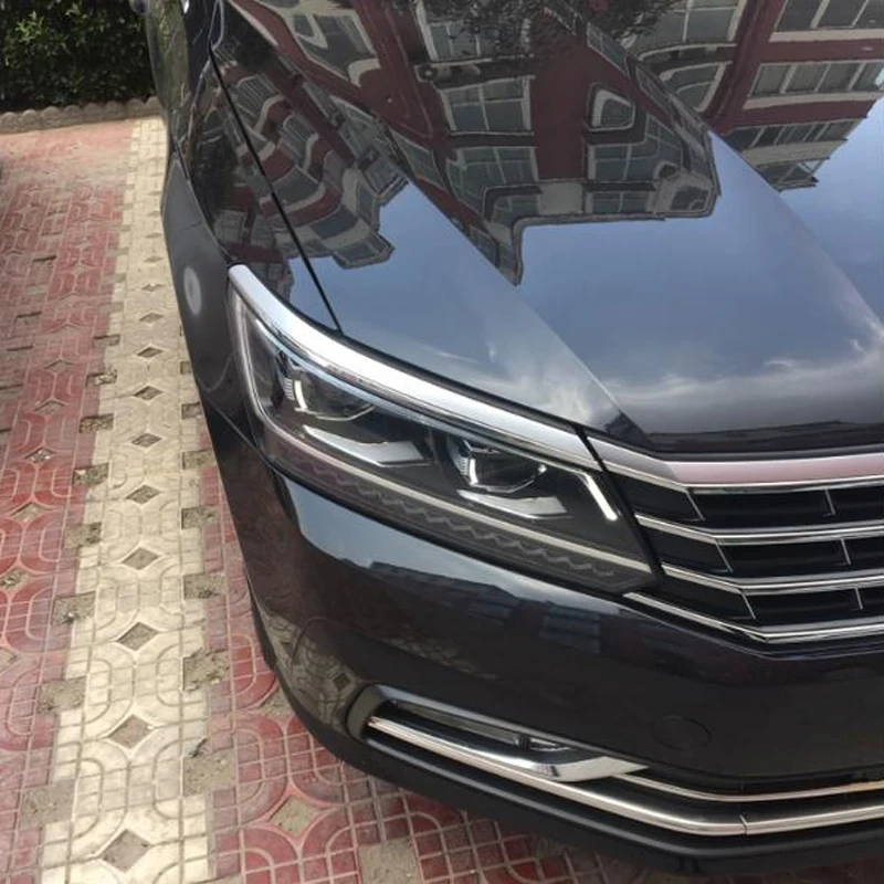 Передняя фара фары для Volkswagen Passat 2016 2018 светодиодный DRL 2011 2015|Фара авто в сборе| |