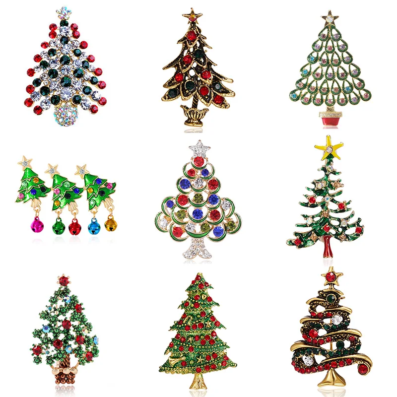 Изысканные Роскошные красочные бриллианты снежинка олень лось броши с