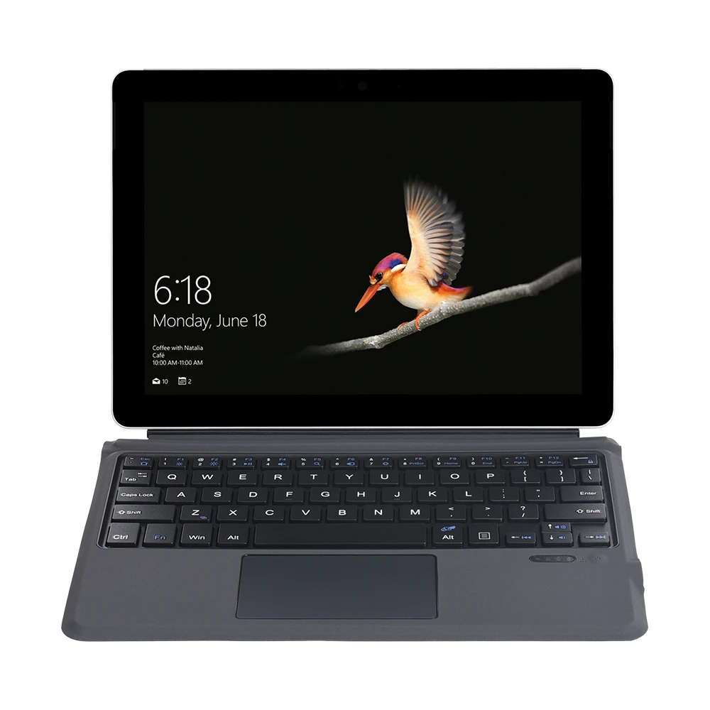 

Wireless Bluetooth Keyboard Mini Portable Waterproof Tablet Keypad for Surface Go Laptop PC Desktop Computer Backlight Optional