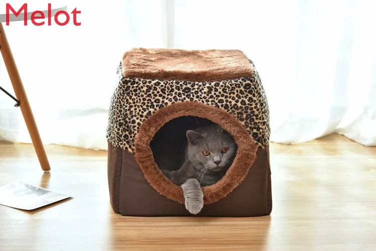 

Cat Nest Four Seasons Universal Space Capsule Closed Villa Kennel House Type Deep Sleep Cat Nest Winter Warm Cat Toy