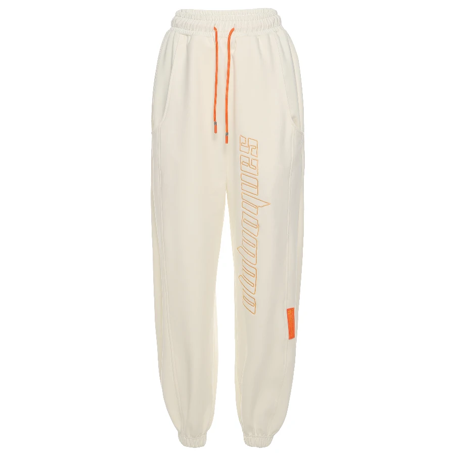 

Yiallen Spring Summer Women High Waist Print Letter Loose Drawstring Trousers New 2021 Street Hip Hop Disco Harem Pants Female