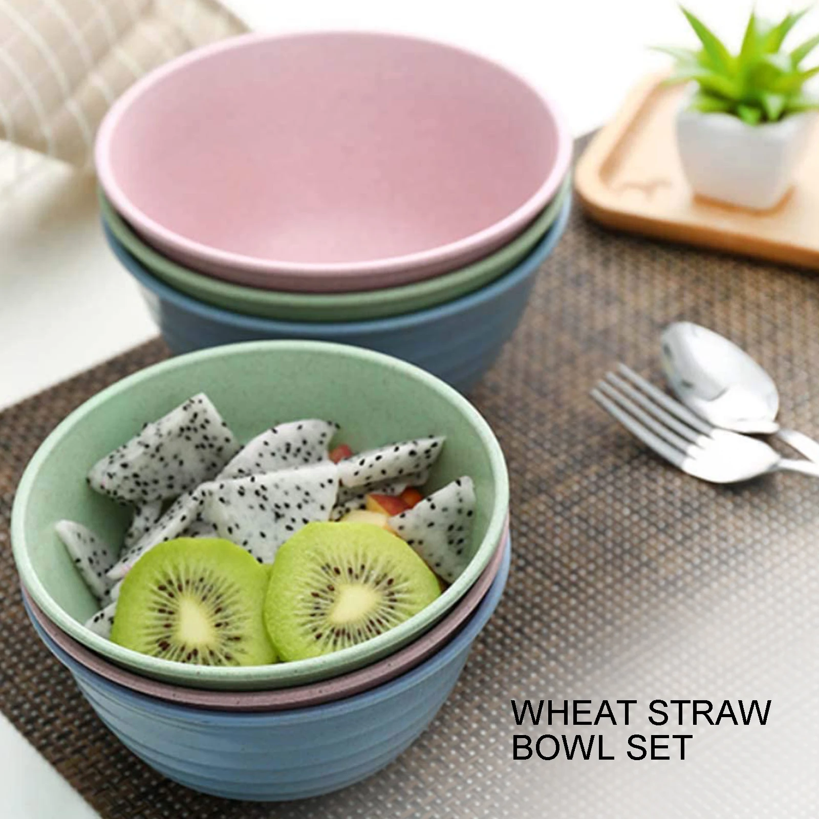 Ячменя чаша 30oz 24 пшеничной соломы волокно легкий биоразлагаемая миска для