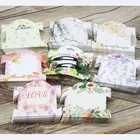 Бумажная заколка для волос, 9 х10 см, 50 шт.