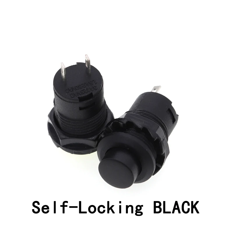 

Самоблокирующийся мгновенный кнопочный переключатель DS-228 12 мм с фиксацией замка ВЫКЛ - кнопочный укл. Кнопочные переключатели DS-428