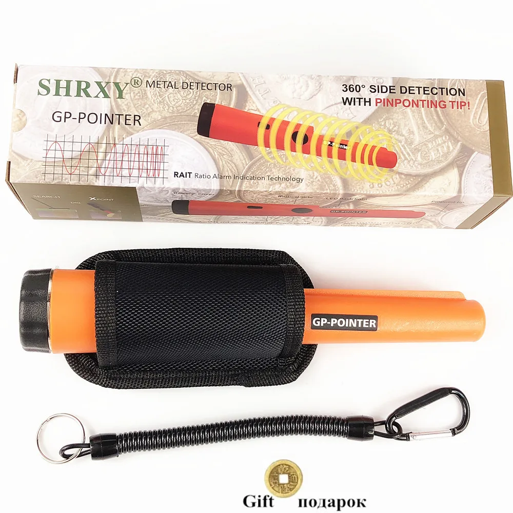 GP-ORANGE color NEWST обнаруживает металлодетектор GP-pointer статический State Digger Gold Find Pointer металлодетекторы - Цвет: GP-ORANGE color