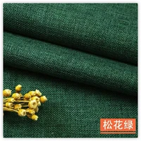 2022 city multicolor linen furniture cloth sofa tables chairs thickened plain diy canvas fabric yarn dyed creative materials