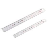deli thick stainless steel ruler steel ruler 15cm steel plate measuring tool ruler iron