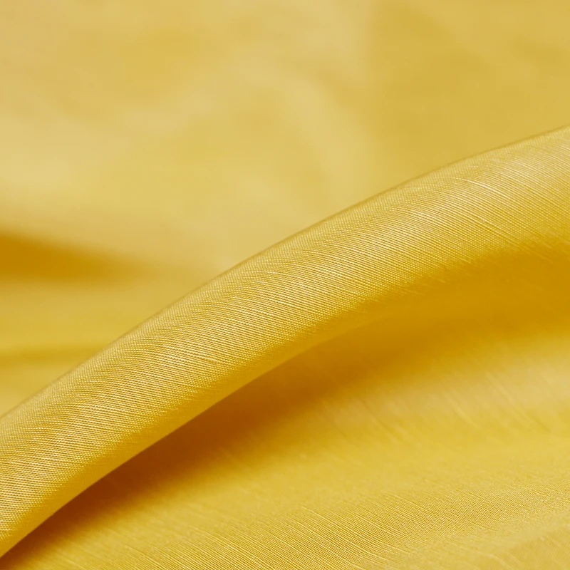 White Waxberry 30momme Heavy Silk Linen Fabric - Perfect for Women's Pants, Dress Suits, and Sewing Cloth - Pure Colour - High-Quality Garment Material with Free Shipping image 2