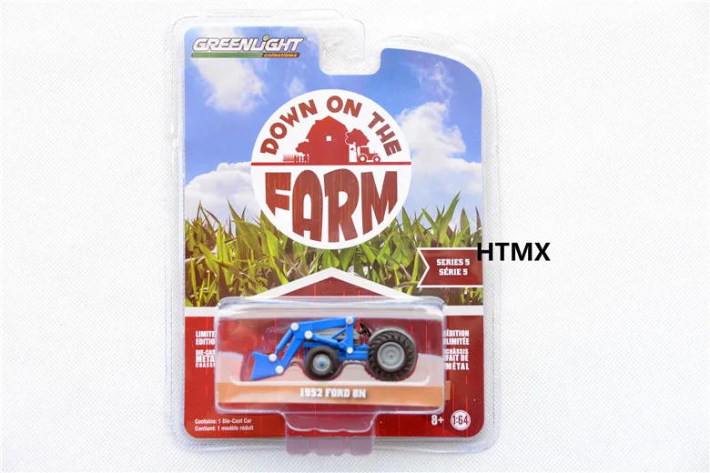 

1/64 GreenLight 1952 FORD BN Tractors Collection of die-cast alloy car models
