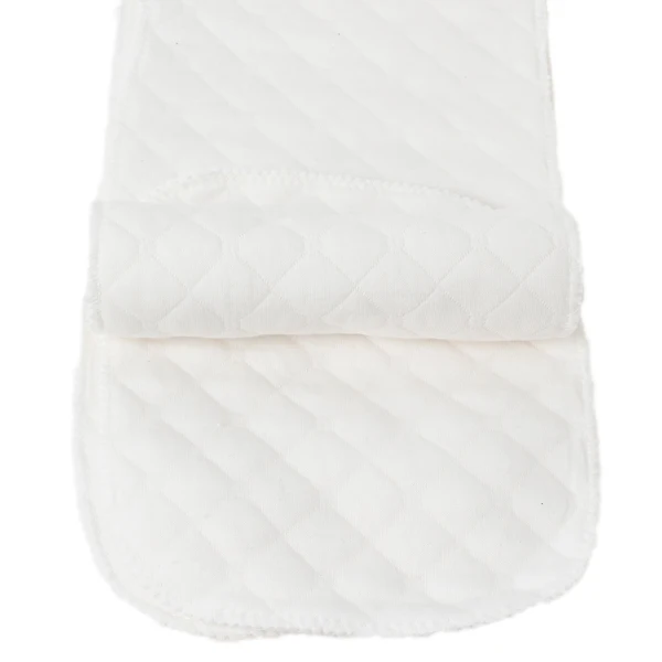 

10pcs/lot Baby Washable Reusable 3 Layers Baby Cloth Diaper Insert Super Absorbency Microfiber Nappy Liners LA870115