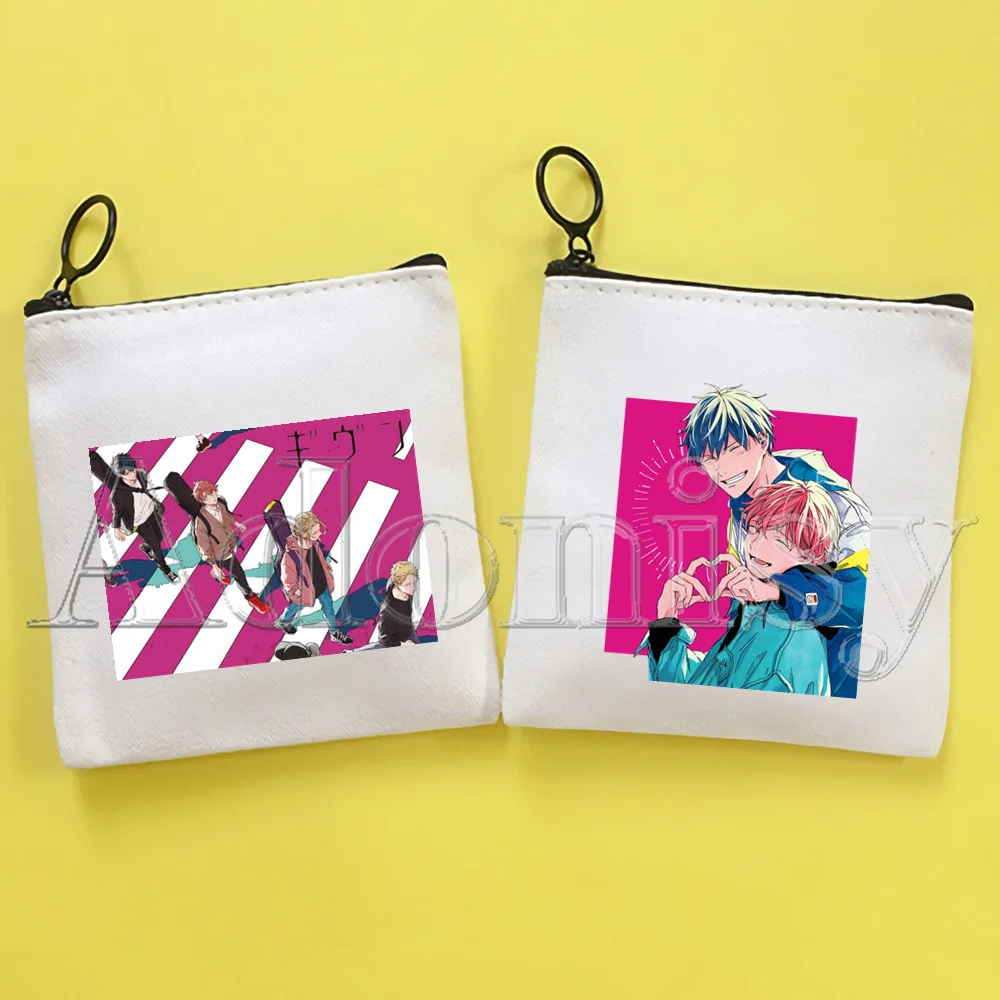 

Given Korean Version Simple Coin Purse Coin Purse Female Student Canvas Cute Key Bag Mini Clutch Small Purse