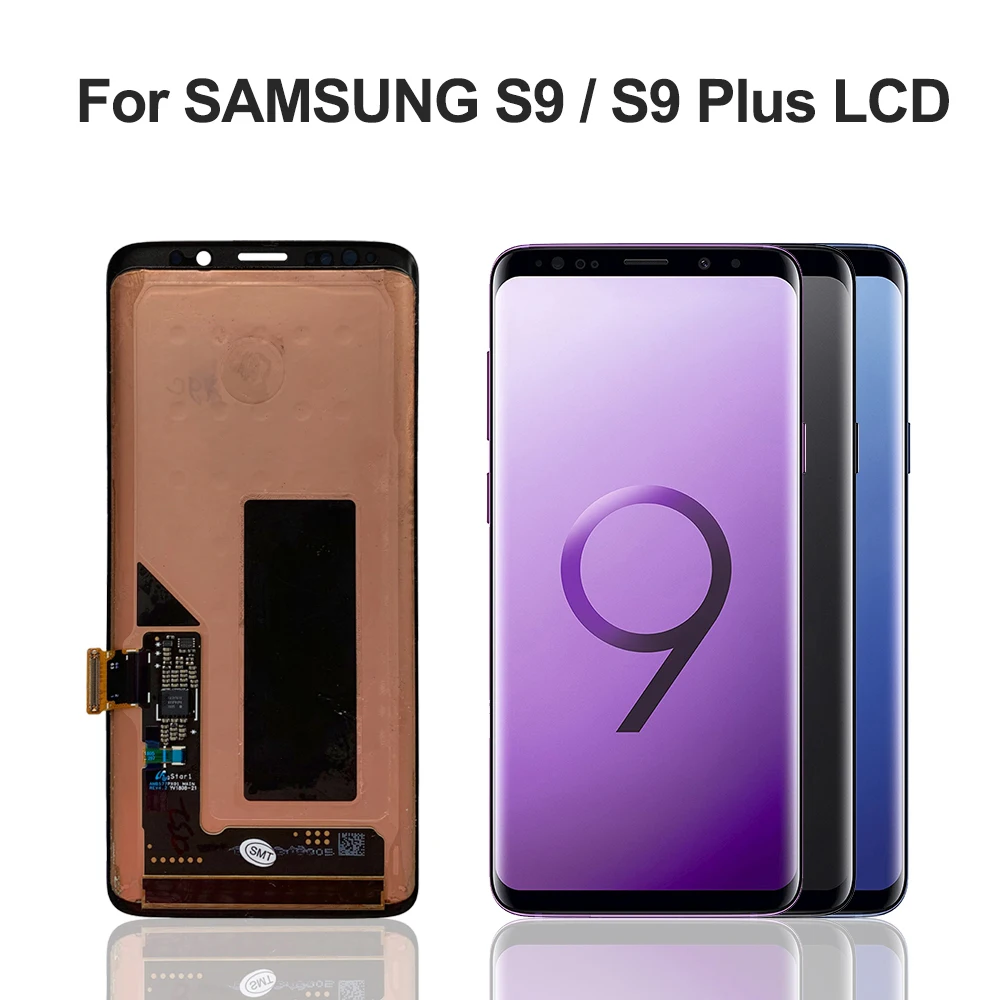 Оригинальный экран для SAMSUNG Galaxy S9 G960 ЖК-дисплей сенсорный дигитайзер Запчасти Plus