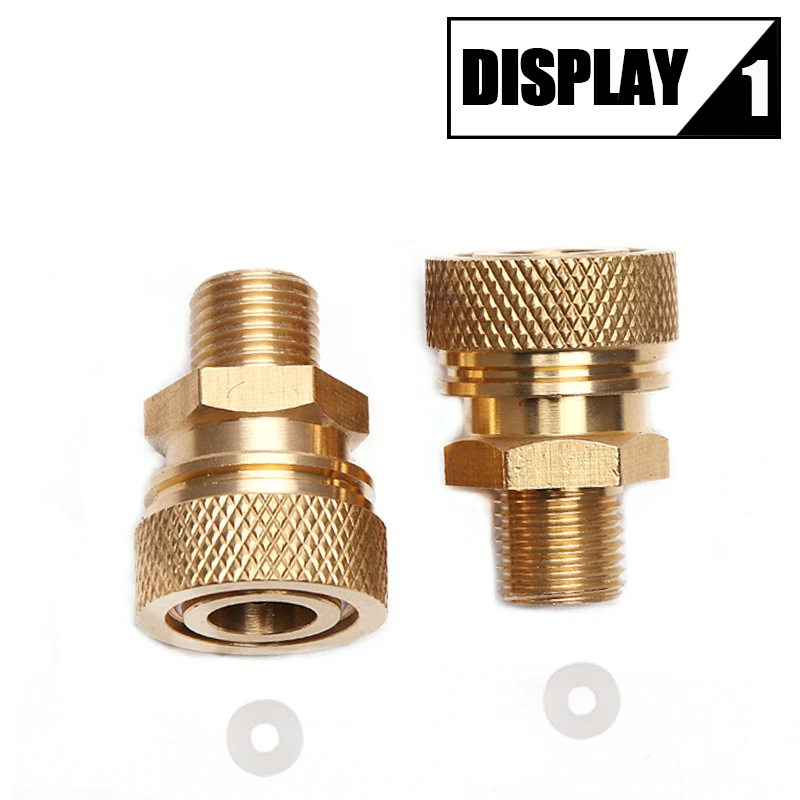PCP Пейнтбол M10x1 соединителей 8 мм 1/8NPT Air заправки Соединительный разъем 1/8BSPP гнездо