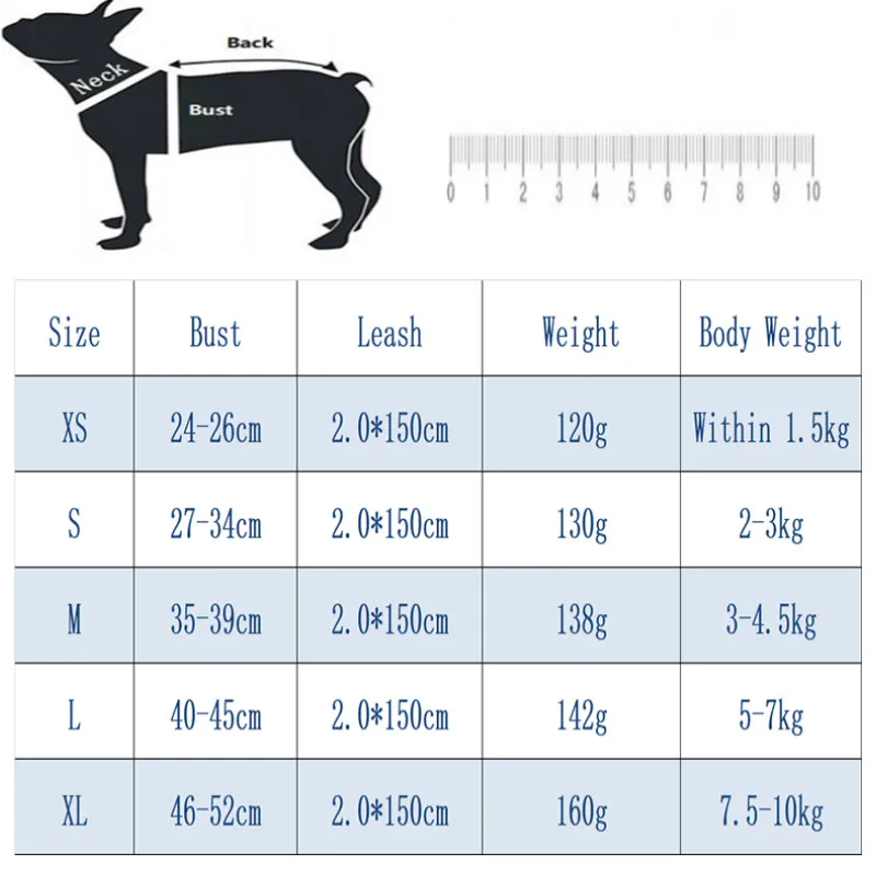 Шлейка поводок для собак светоотражающая Воздухопроницаемая сетчатая шлейка из