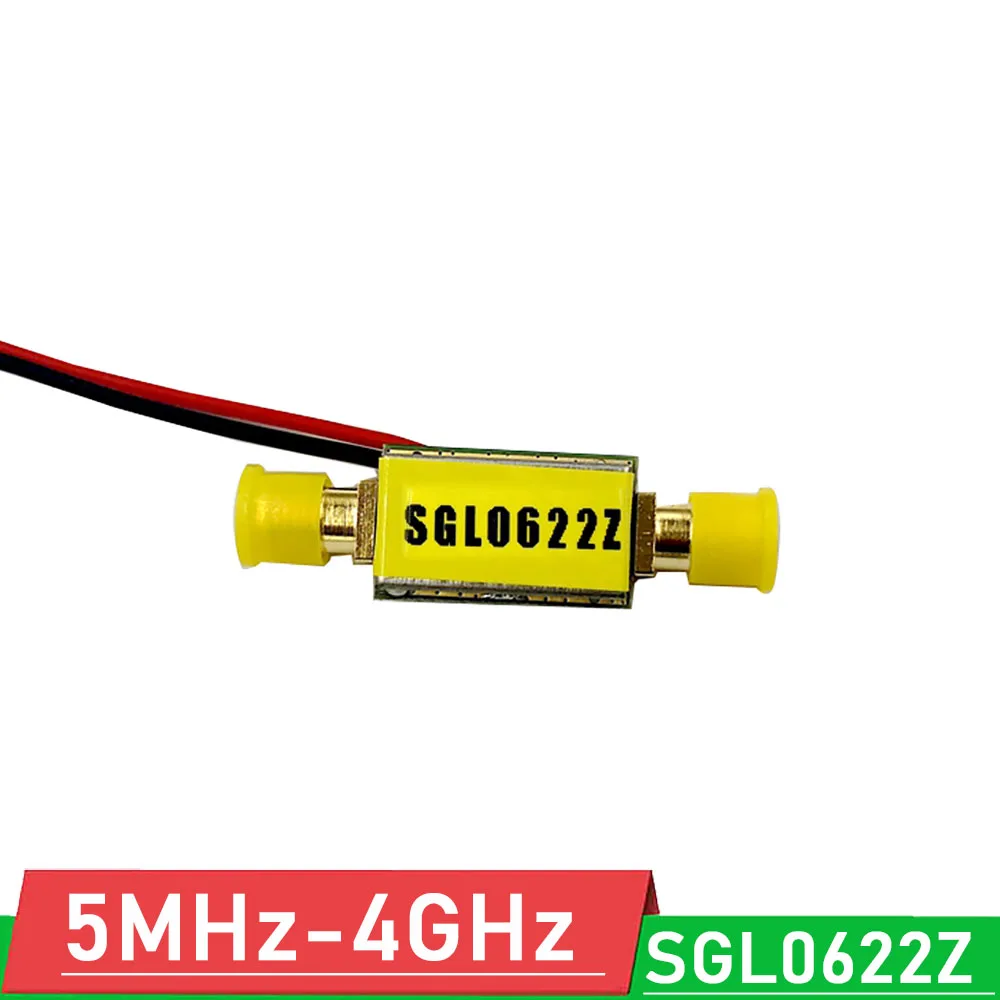 

SGL0622Z LNA 5Mhz to 4Ghz RF Linear amplifier 32dB gain low noise RF POWER amplifier for Ham Radio AMP HF FM VHF UHF