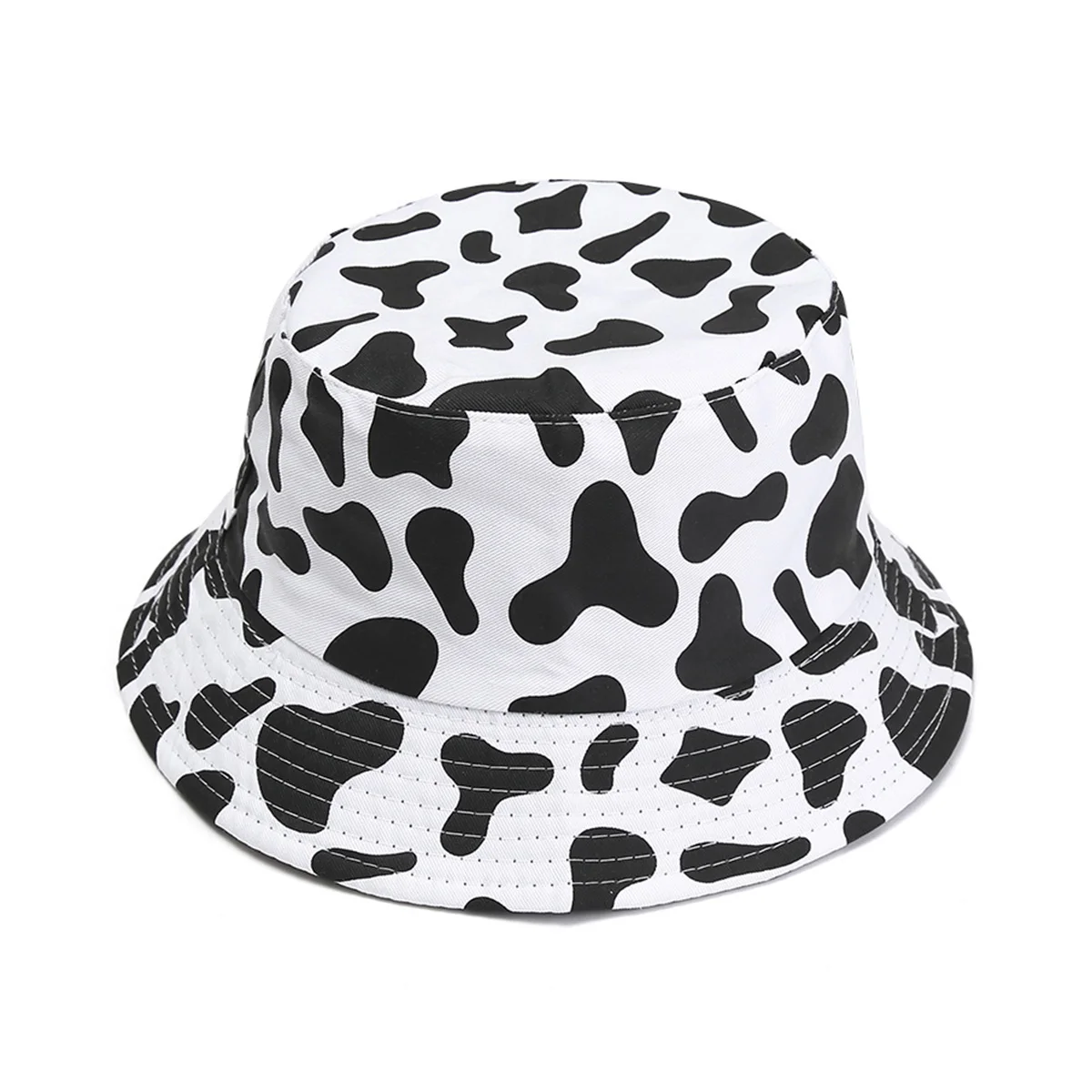 

Unisex Print Sun Hat Sun-Resistant Adults Bucket Hat Outdoor Women Men Fisherman Beach Cap
