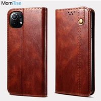 for xiaomi mi 11 case wallet card luxury retro leather stand magnetic book flip cover for xiomi mi11 lite mobile phone cases