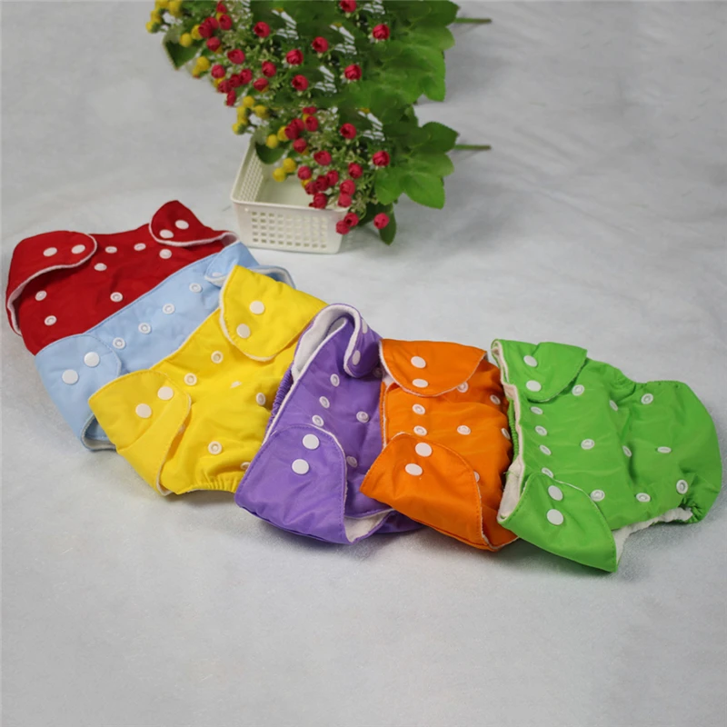Детские Моющиеся Многоразовые настоящие тканевые карманные подгузники для подгузников, чехлы для подгузников, костюмы для новорожденных и... от AliExpress WW