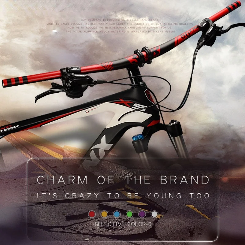 Горный велосипед в форме ласточки полностью карбоновый велосипедный руль