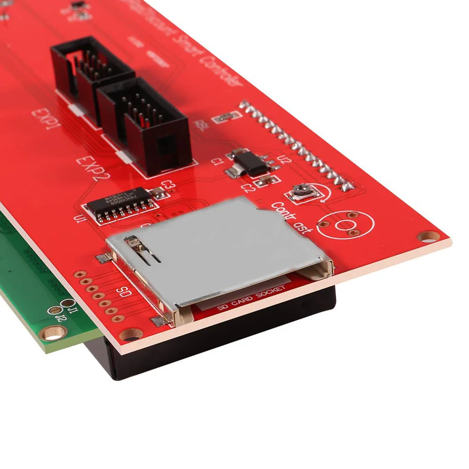1 шт. ЖК-дисплей 3D принтер Reprap Smart Control ler Ramps 4 2004 LCD управление | Компьютеры и офис