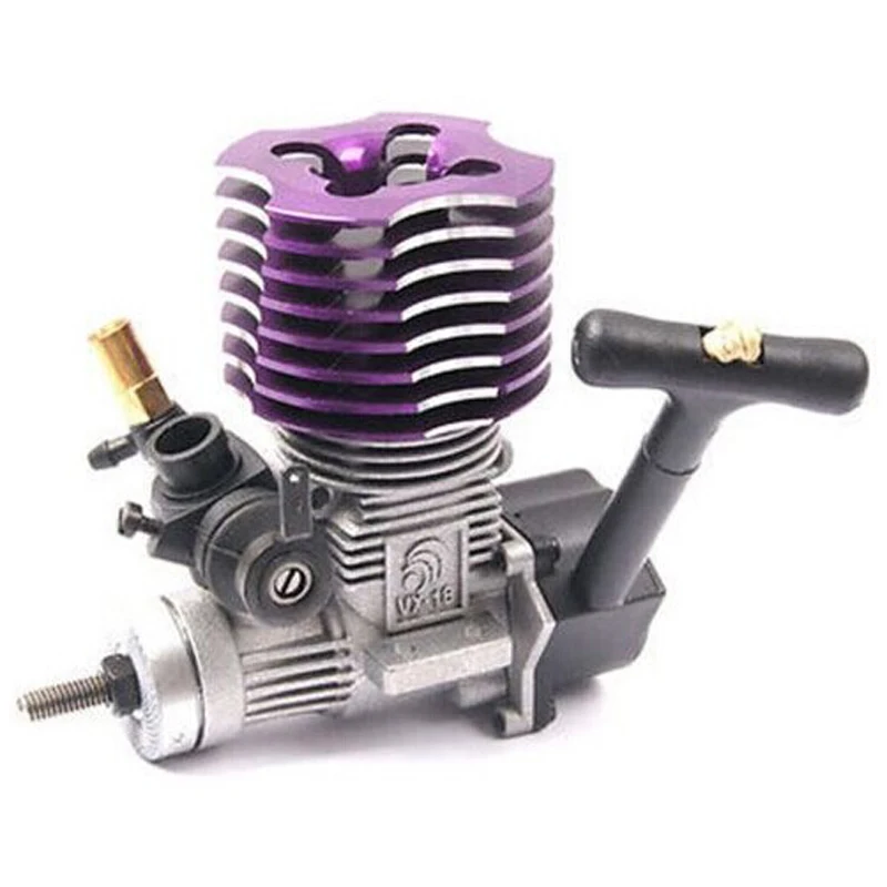 

1Pc HSP Original Accessories 02060 Methanol Engine Level18 for Remote Control Car Racing Truck 2-wheel 1-seat Light Carriage