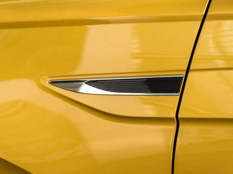 Для VW POLO 2019 2020 оригинальный автомобильный значок-эмблема для боковых крыльев и