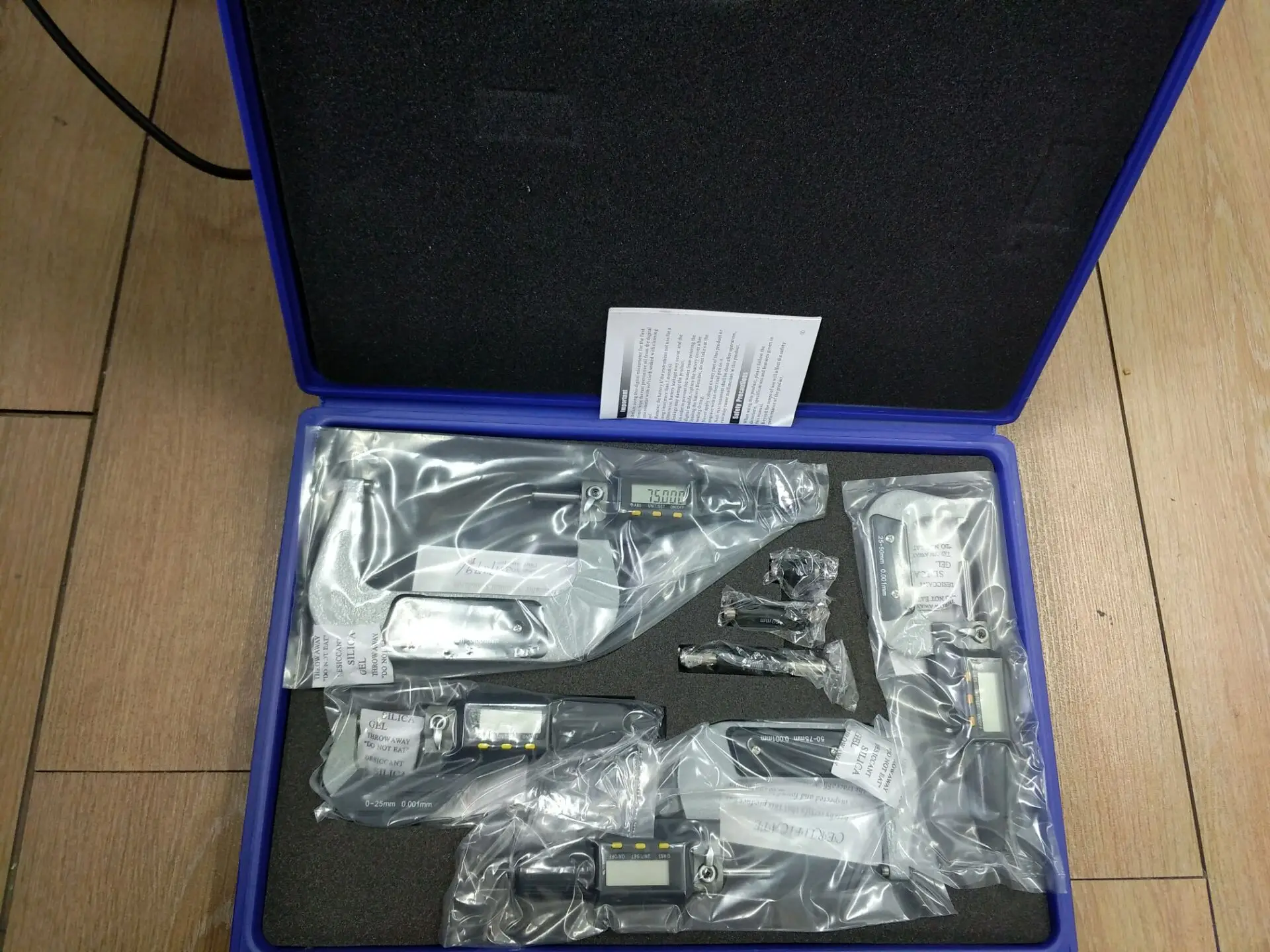 0 100 мм цифровой микрометр электронный Внешний 25 50 75 4 шт./компл.|Микрометры| |