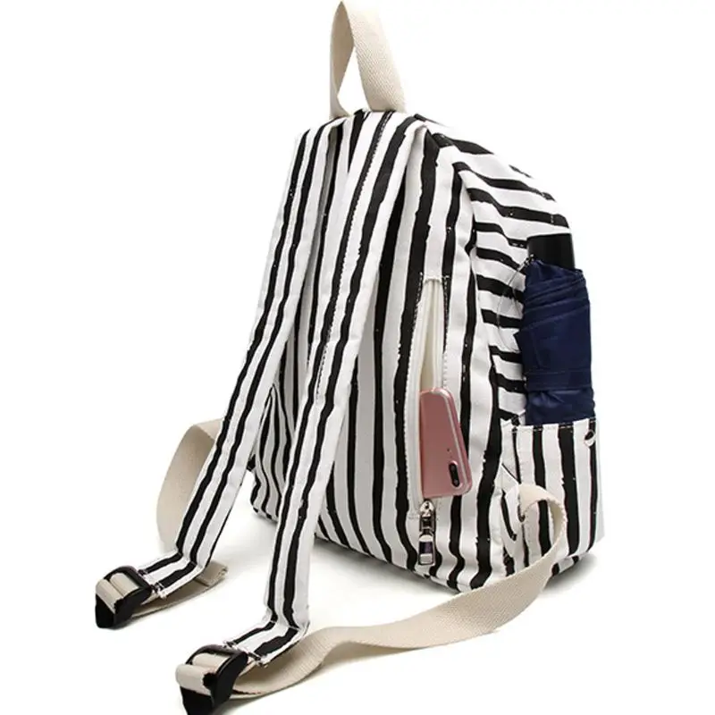 

Fashion Rucksack Canvas Backpack School Bag Casual College Daypack for Teenager