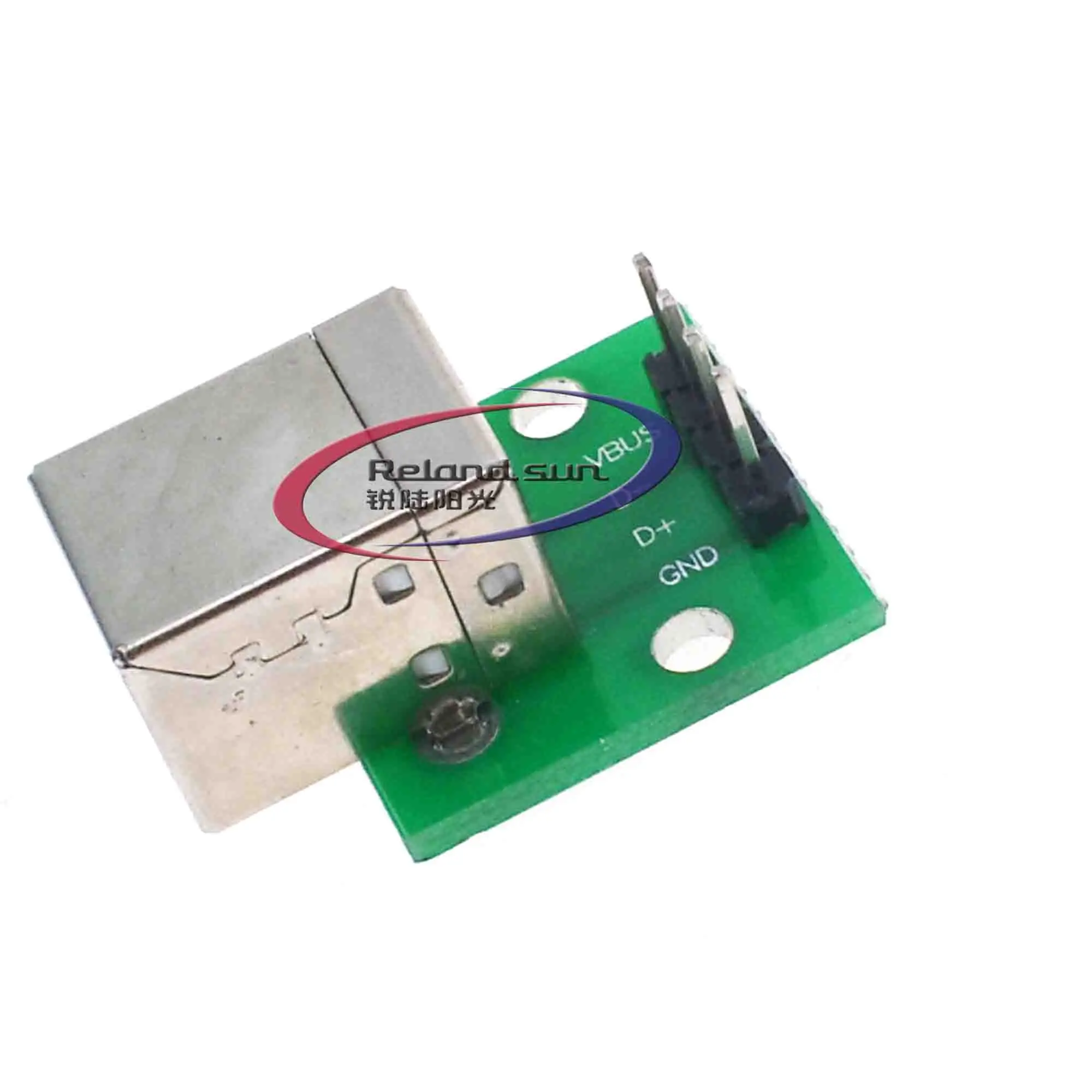 USB-адаптер с поворотом и штекером DIP типа B | Интегральные схемы