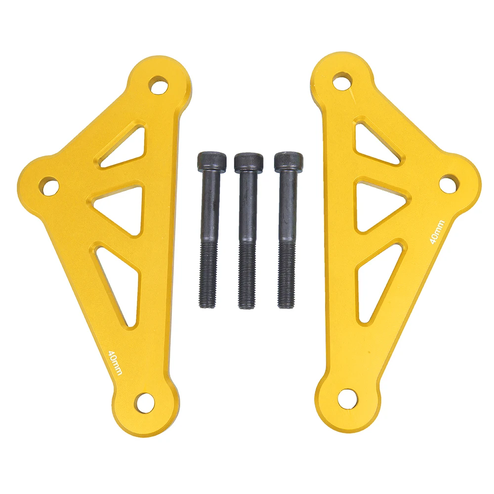 Задняя Регулируемая алюминиевая подвеска наборы колец для понижения звеньев