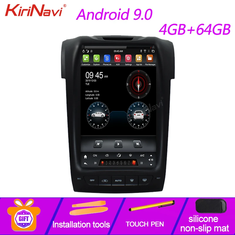 Автомагнитола KiriNavi 11 8 дюйма Android 9 0 GPS навигация для Chevrolet S10 Trailblazer Колорадо Isuzu D Max