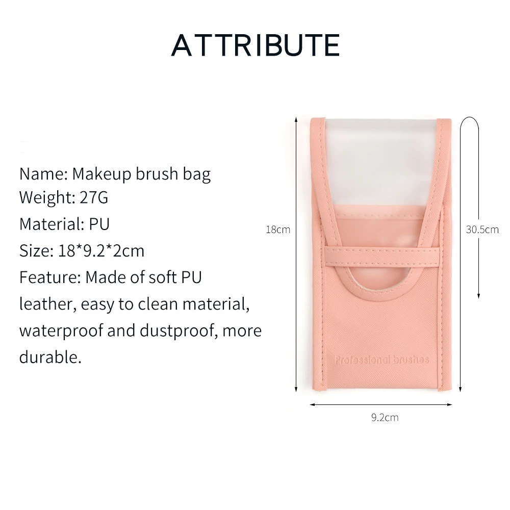 

1Pcs Makeup tool kit Storage Bags Brushes Case Portable Holder Organizer Pouch Pocket Cosmetic Make Up Tools beauty essentials