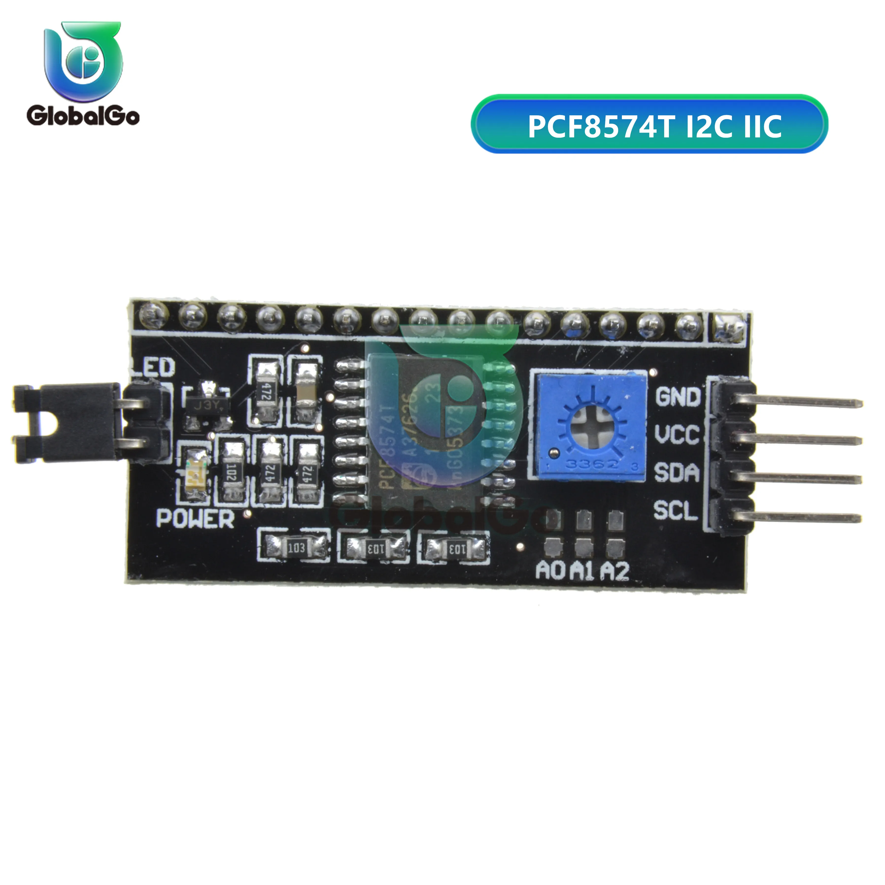 ЖК 2004 2004 20x4 2004A синий/зеленый ЖК-дисплей HD44780 символ IIC/I2C SPI интерфейс адаптер модуль для arduino 3,3 V 5V - Цвет: 1602LCD 2004LCD