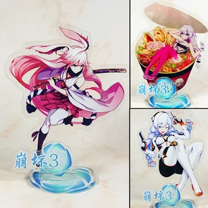 Игрушки Honkai Impact 3 акриловая модель на подставке, аниме Лазерная фигурка яе Сакура, декоративная экшн-фигурка, коллекционная игрушка