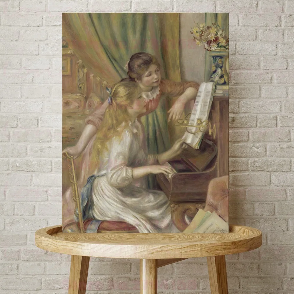 Пьер Огюст Ренуар Реплика Винтаж украшения дома для молодых девушек на