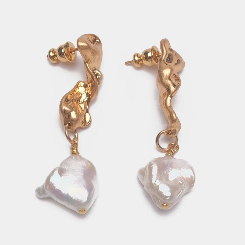 Бутик Amorita асимметричный дизайн для стильных жемчужных серег | Украшения и