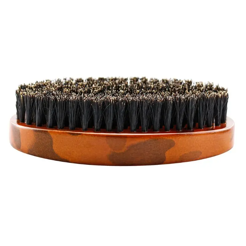 Щетка с деревянной ручкой для макияжа и бороды щетка усов мужчин из натурального
