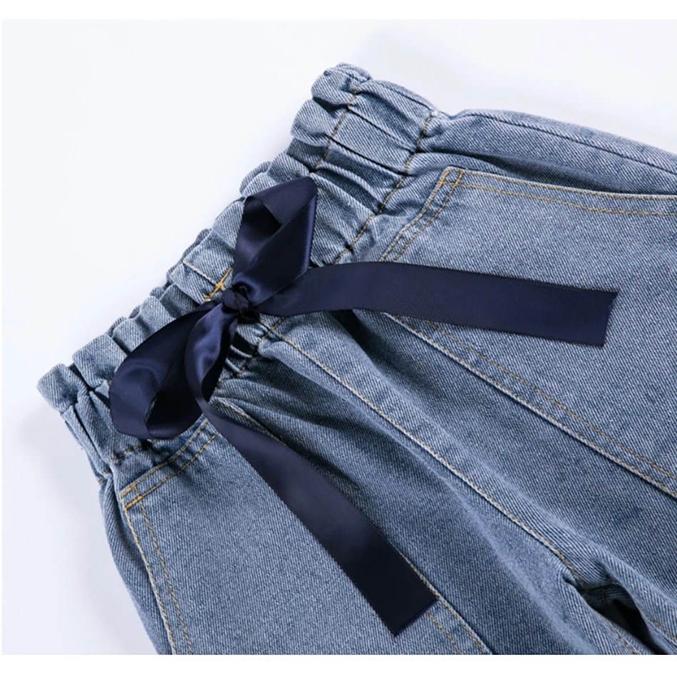 

Girls Jeans for Kids Spring Autumn Trousers Children Jeans Kids Fashion Denim Pants Casual Long Jean Infant Clothing for 3-9Yrs